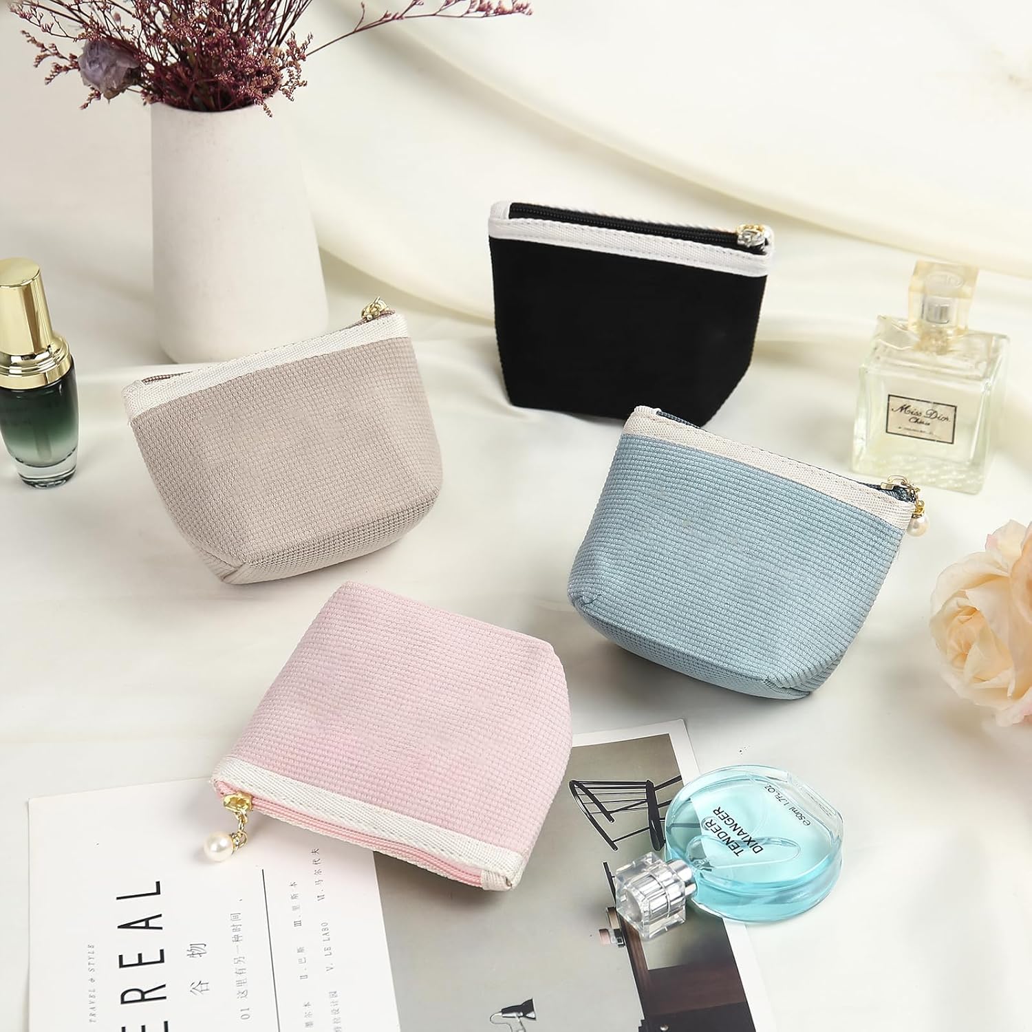 Mini pochette maquillage pour femmes : élégance et praticité au quotidien – Image 7