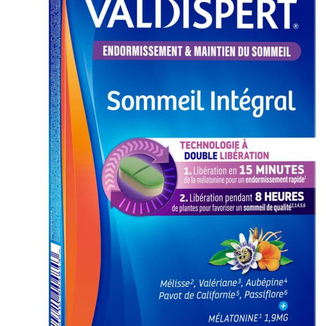 VALDISPERT Full Sleep : Complément Mélatonine pour Mieux Dormir