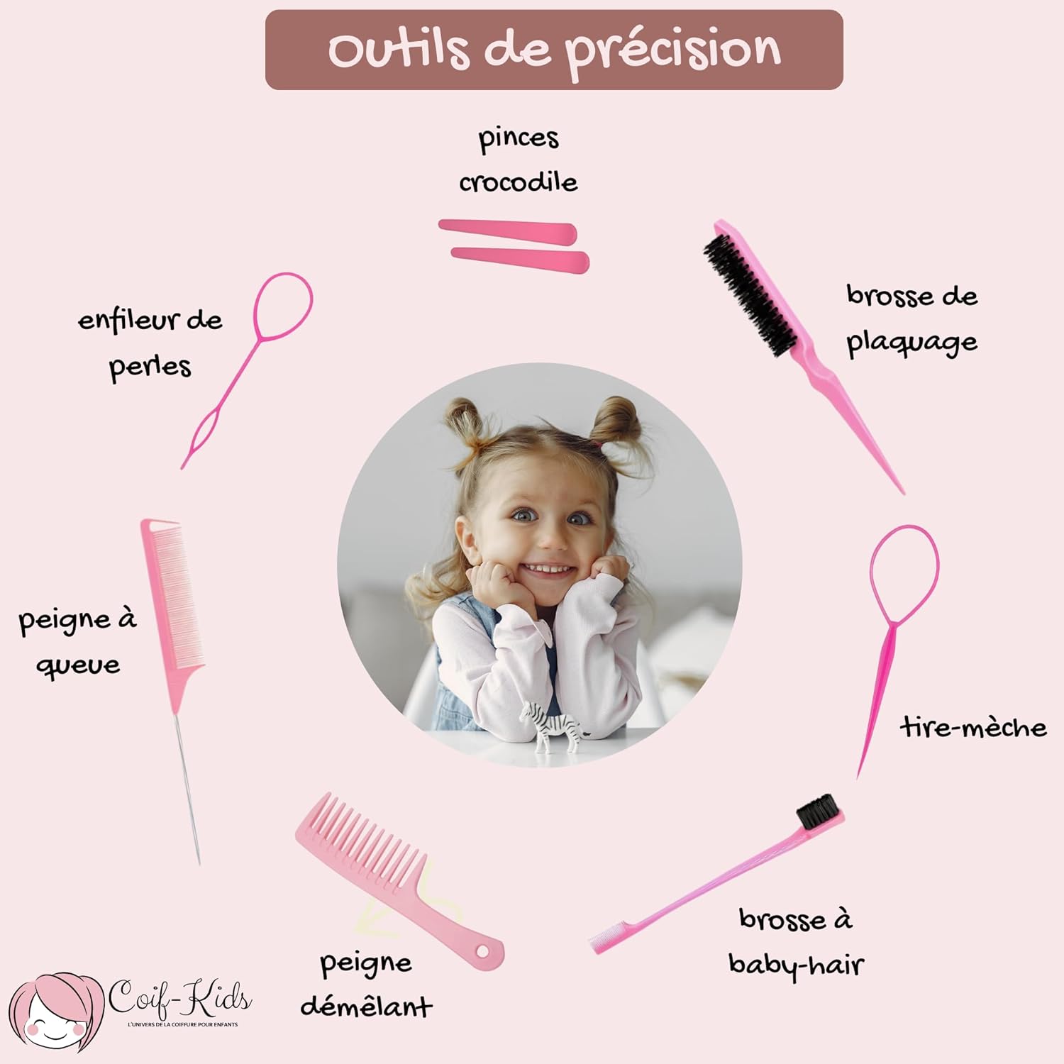 Élastiques de cheveux pour filles : le coffret d'accessoires idéal pour sublimer les coiffures de votre petite princesse – Image 4