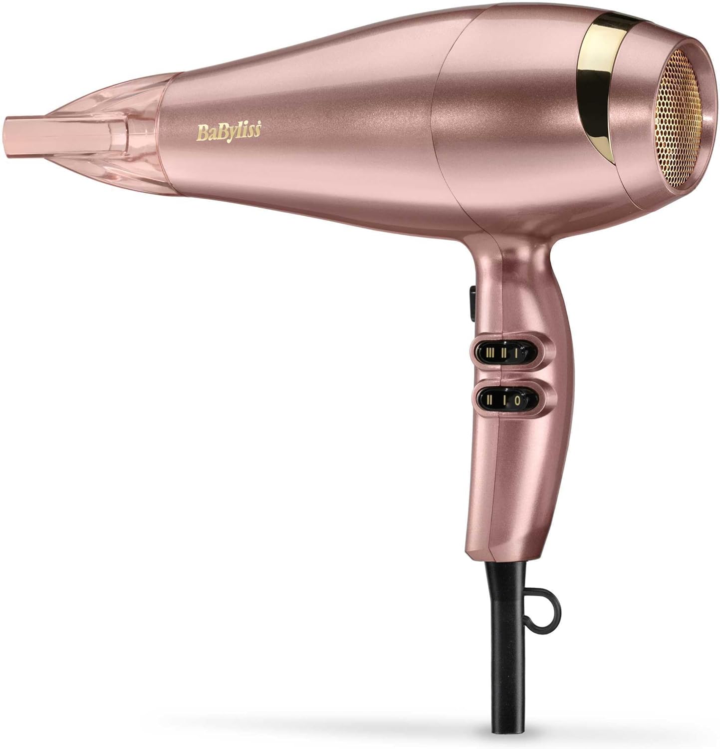 Sèche-cheveux léger et puissant pour un séchage rapide et élégant Profitez d'une coiffure impeccable avec notre sèche-cheveux rose gold, doté de la technologie céramique et ionique