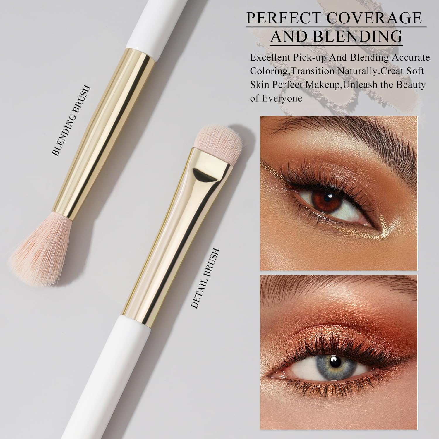 Pinceaux de maquillage professionnels : l'ensemble parfait pour un teint sculpté et lumineux Idéal pour les passionnées de beauté, ce set vegan de 5 pinceaux vous aide à maîtriser le contouring, l'application de fond de teint et le maquillage des yeux avec une précision exceptionnelle. – Image 7