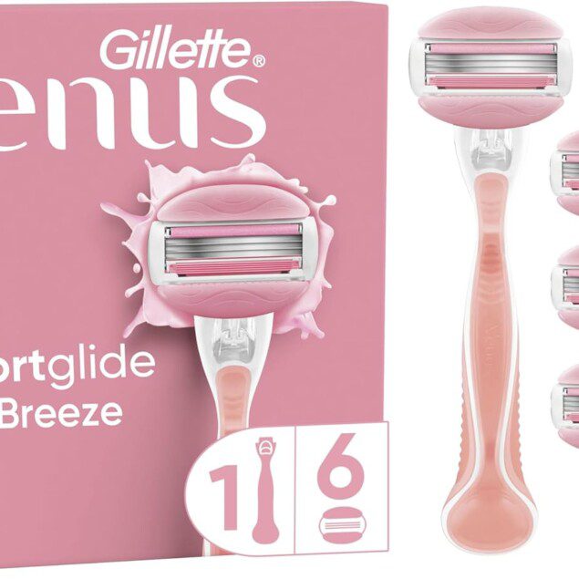 Rasoir Gillette Venus ComfortGlide Spa Breeze pour femmes - Douceur et efficacité sans gel