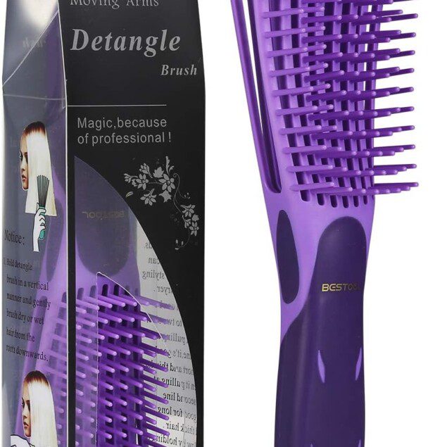 Brosse à démêlage pour cheveux bouclés : l'outil idéal pour sublimer vos cheveux naturels noirs