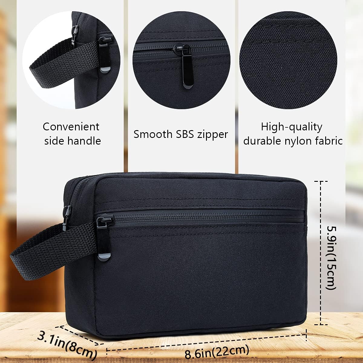 Trousse de Toilette Pliable : Élégance en Voyage – Image 4