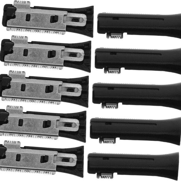 Accessoires de coupe pour les sourcils : 10 pièces en acier inoxydable pour un entretien facile et précis