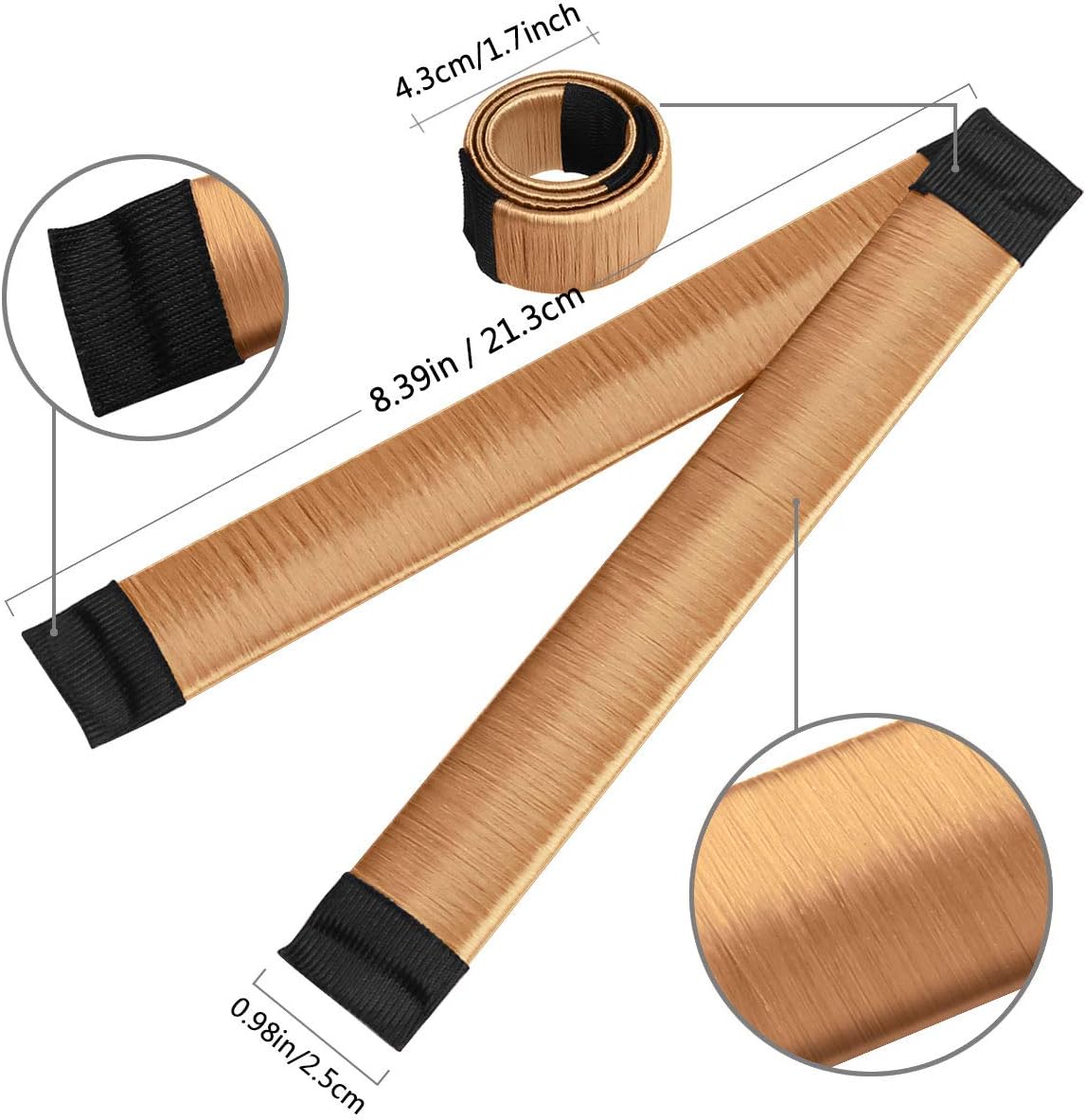 Chignon magique : set de 8 accessoires pour chignon élégant pour filles et femmes Créez des coiffures sophistiquées avec notre kit French twist bun maker en 4 couleurs – Image 3