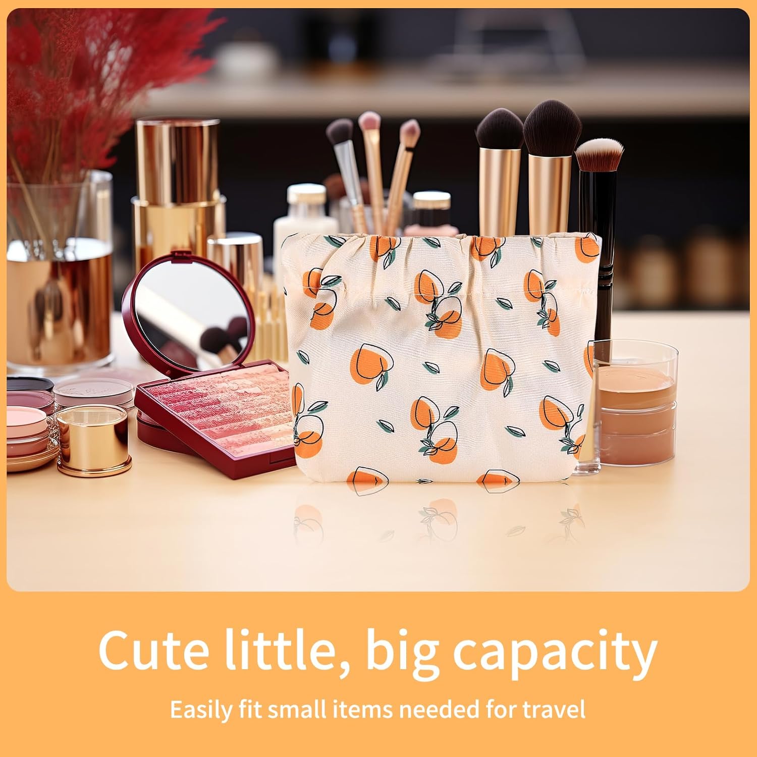 Petite trousse de maquillage pour femme : élégance et praticité en voyage – Image 5