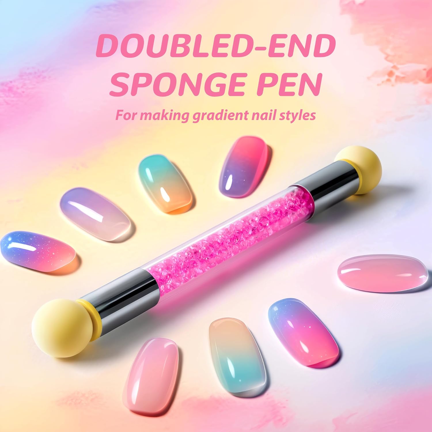 Kit de 6 pinceaux nail art professionnels : l'outil idéal pour les passionnés de manucure créative – Image 2