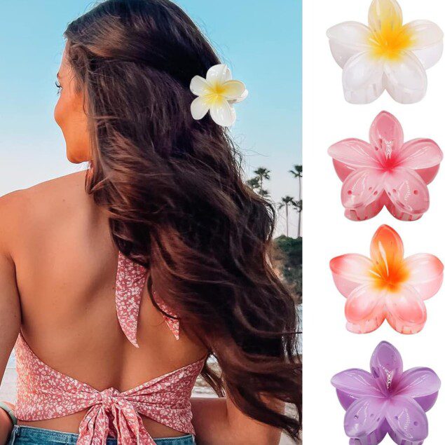 Pinces à Cheveux Fleurs: Adhérence et Style Assurés