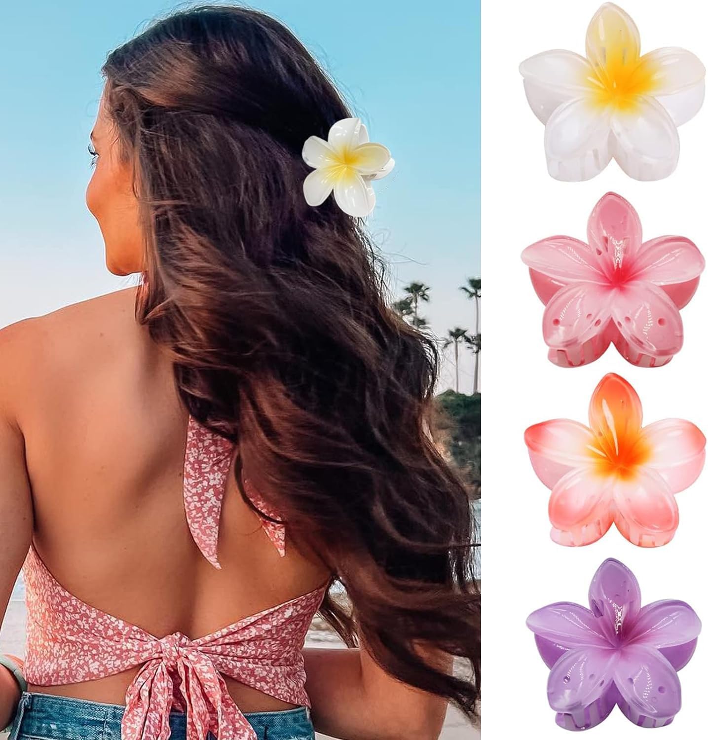 Pinces à Cheveux Fleurs: Adhérence et Style Assurés