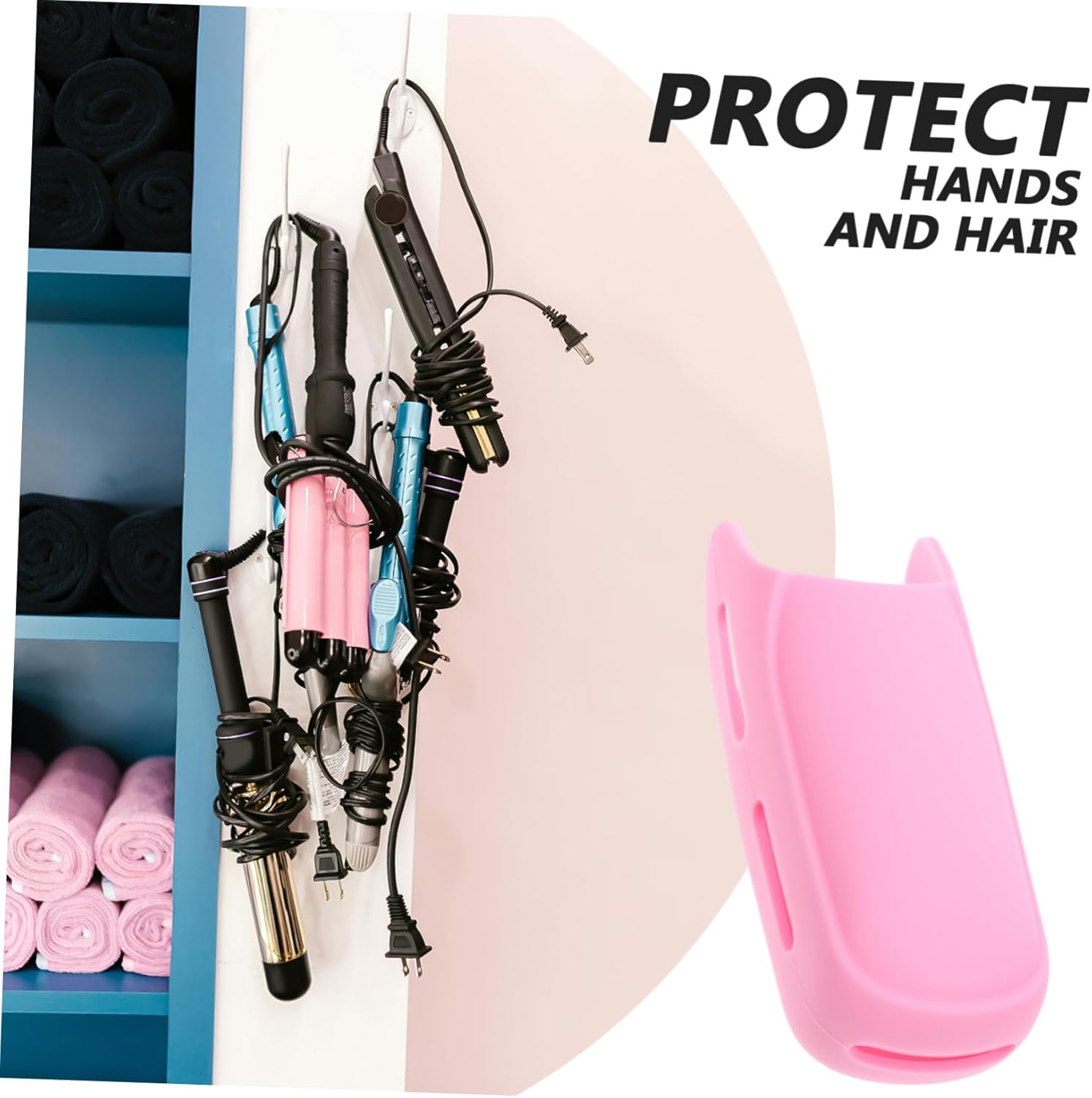 Housse de protection pour fer à lisser et à boucler : un accessoire indispensable pour les coiffeurs professionnels – Image 4