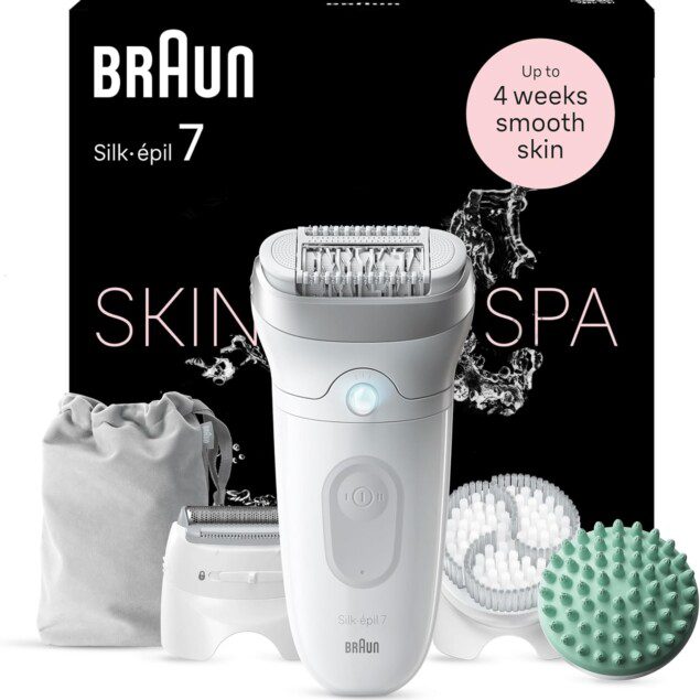 Épilateur tout-en-un pour une peau douce et soyeuse : découvrez le Braun Silk-épil 7 SkinSpa