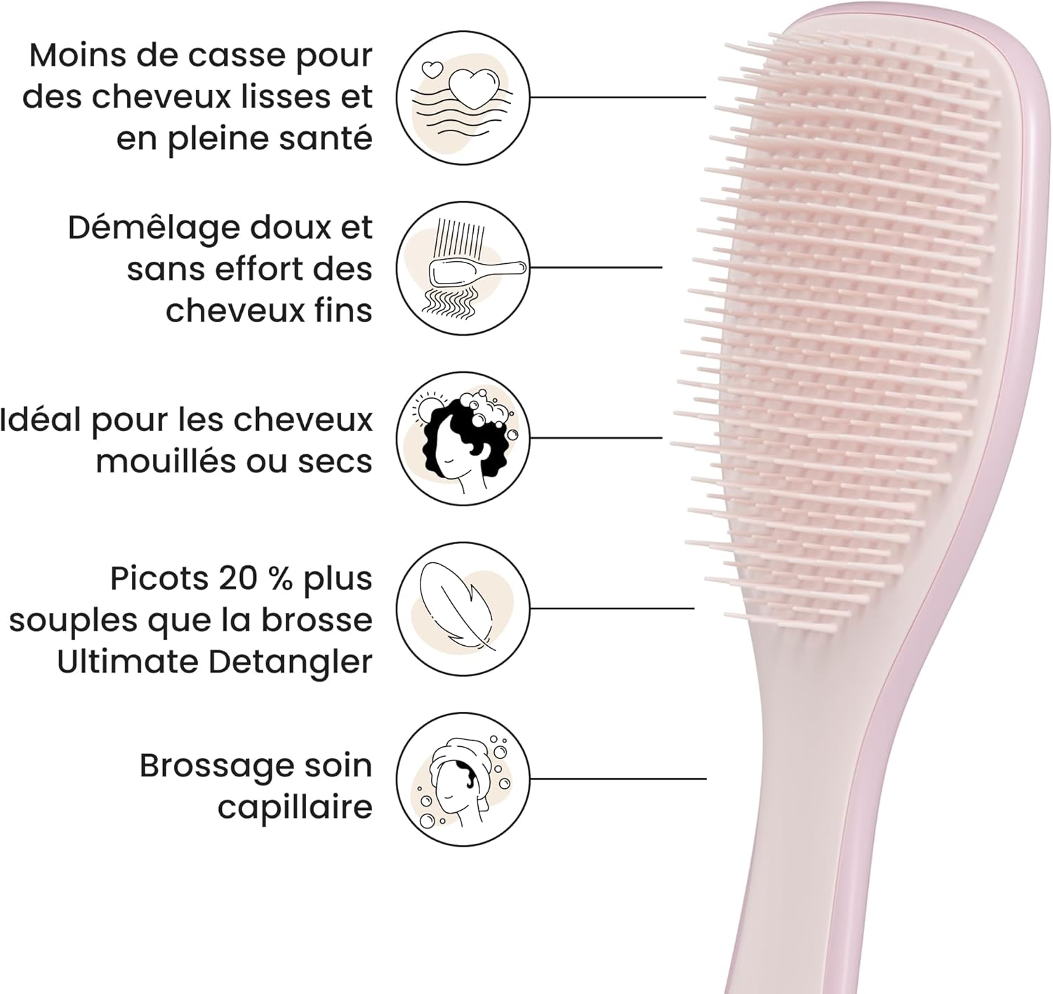 Brosse Tangle Teezer: Démêlage Doux pour Cheveux Colorés – Image 4