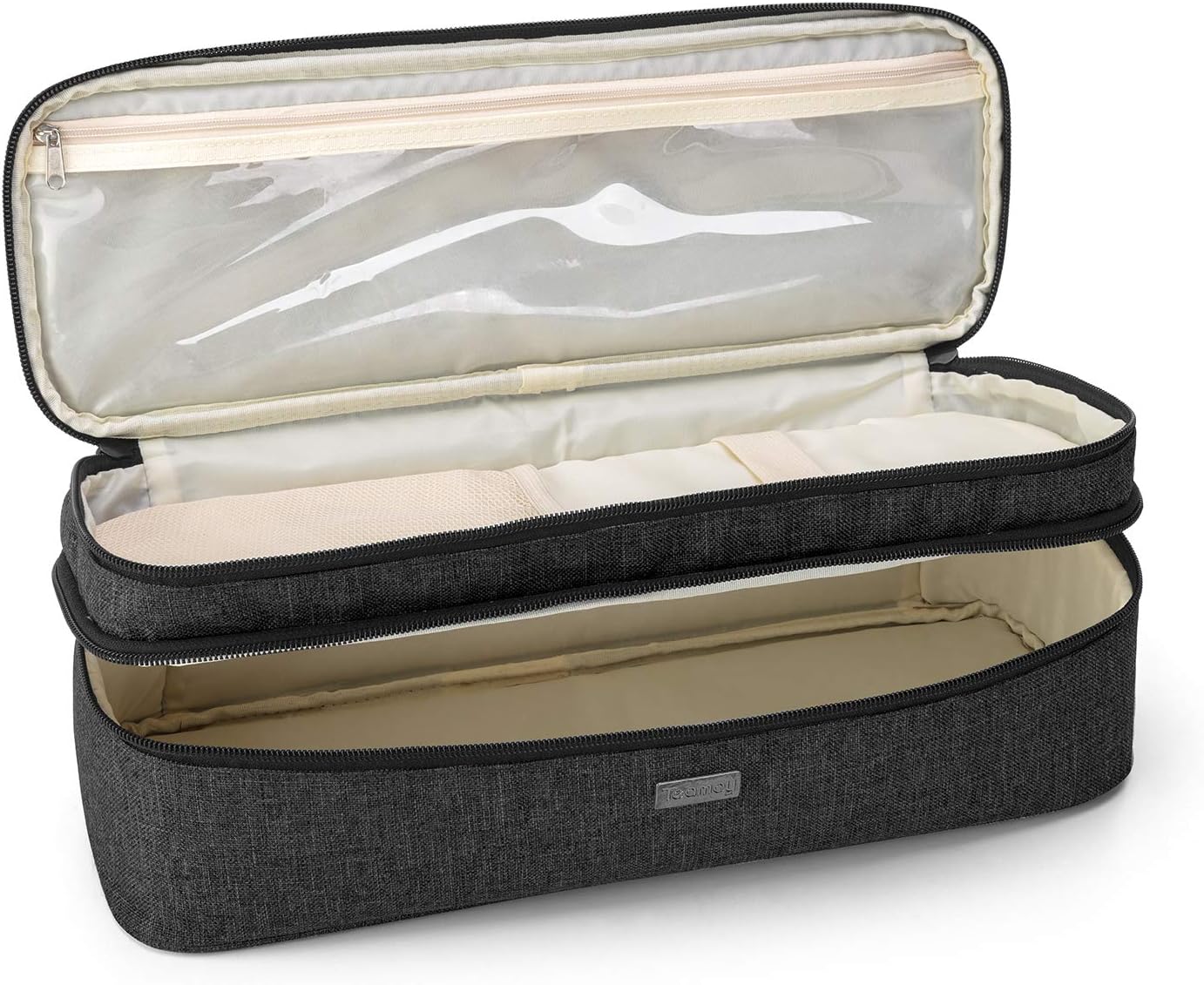 Étui pour brosse sèche cheveux : pochette de voyage élégante pour les professionnels Optimisez votre rangement avec ce sac compatible Steampod et REVLON – Image 9