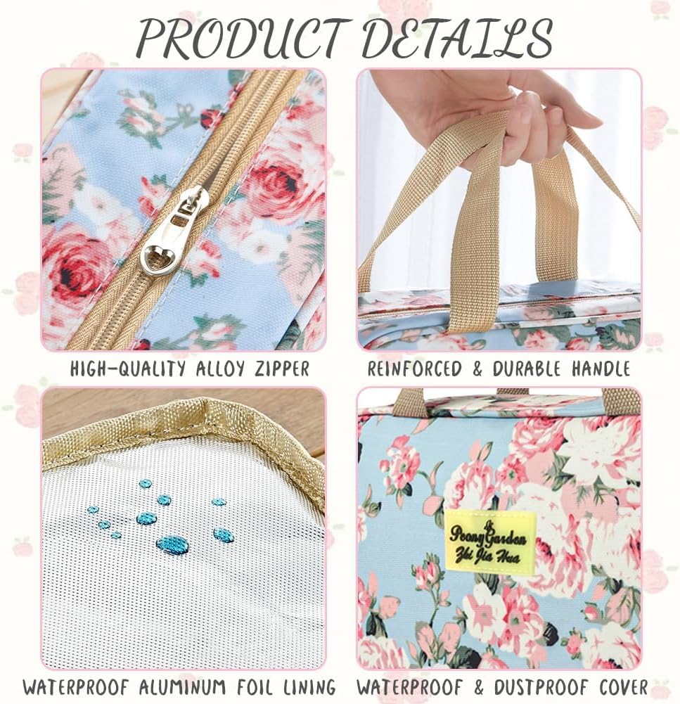 Grande trousse de toilette pour femmes : le compagnon idéal pour vos voyages et vos aventures en plein air – Image 3