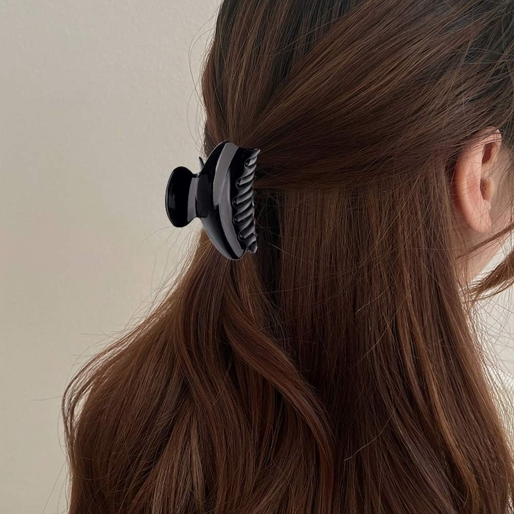 Pince à griffes cheveux : lot de 3 pinces léopard en acrylique pour femmes et filles, élégance et maintien optimal – Image 7