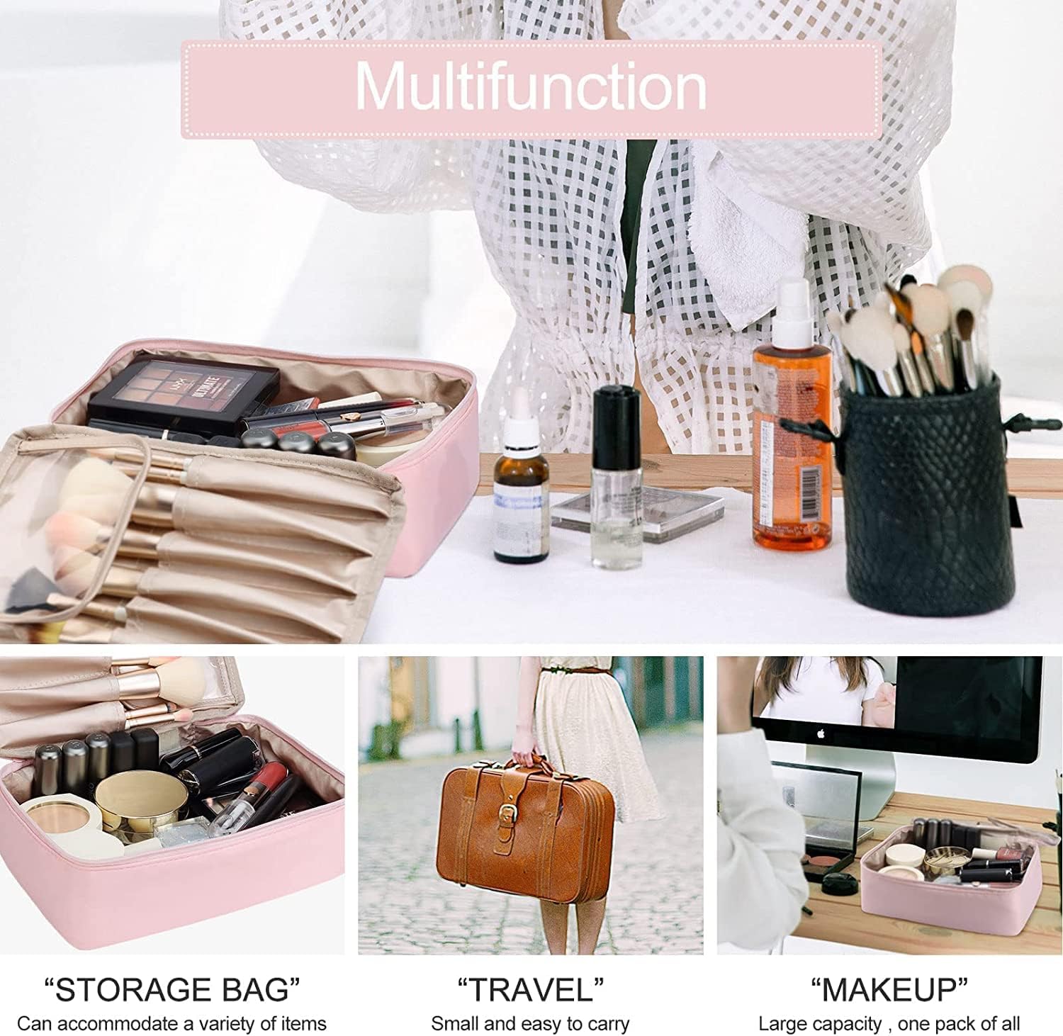 Astuce beauté : la trousse de voyage rose idéale pour les femmes élégantes – Image 6