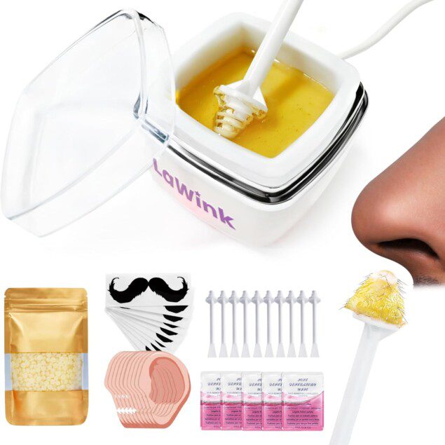 Kit d'épilation du nez et des oreilles : pour un visage impeccablement soigné à domicile