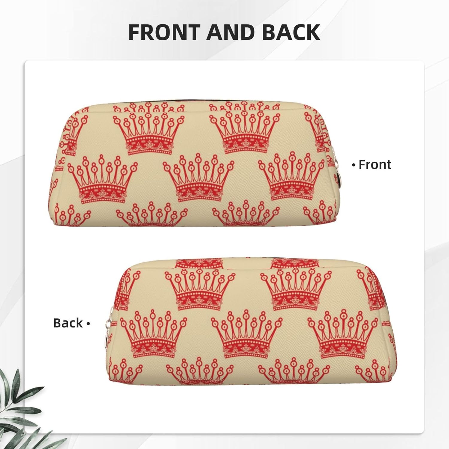 Grande trousse à crayons avec fermeture éclair : l'accessoire multifonction pour le travail et le maquillage – Image 2