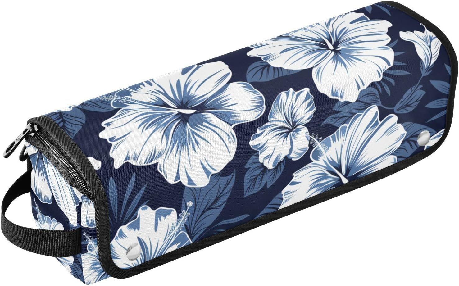 Sac de voyage élégant pour outils de cheveux : transportez vos accessoires en toute sécurité 

Idéal pour les professionnels et passionnés de coiffure, ce sac en bleu et blanc avec tapis résistant à la chaleur protège vos fers à friser et à lisser.
