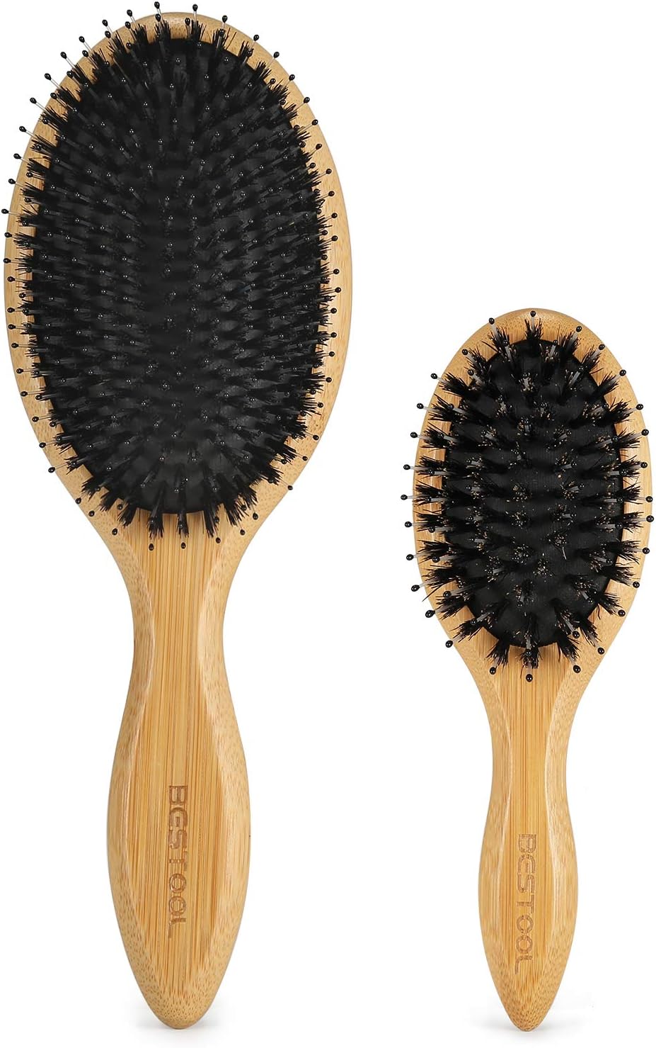 Brosses à cheveux en poils de sanglier : l'outil indispensable pour femmes et hommes  Découvrez notre set de brosses à cheveux, parfait pour la maison et le voyage, qui démêle en douceur tout en préservant la brillance naturelle de vos cheveux.