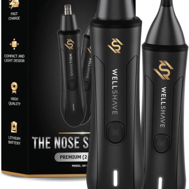 Wellshave : tondeuse à poils de nez 2 en 1 pour hommes et femmes, l’alliée incontournable pour une hygiène parfaite et un look soigné