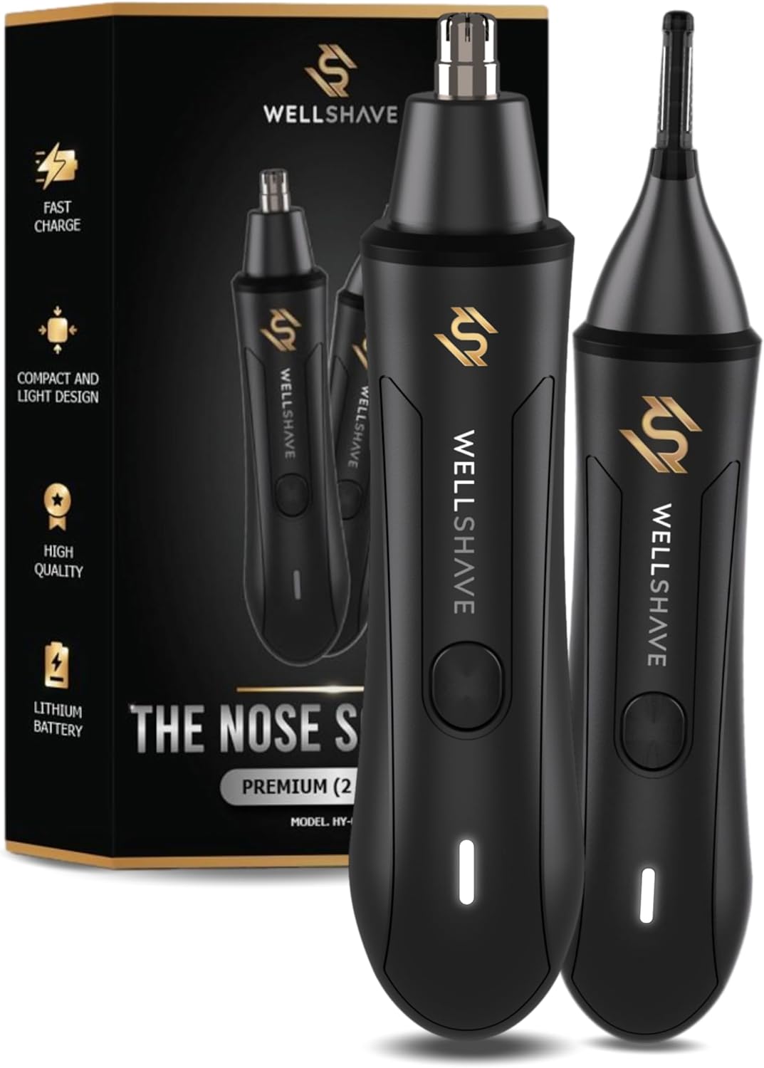 Wellshave : tondeuse à poils de nez 2 en 1 pour hommes et femmes, l’alliée incontournable pour une hygiène parfaite et un look soigné