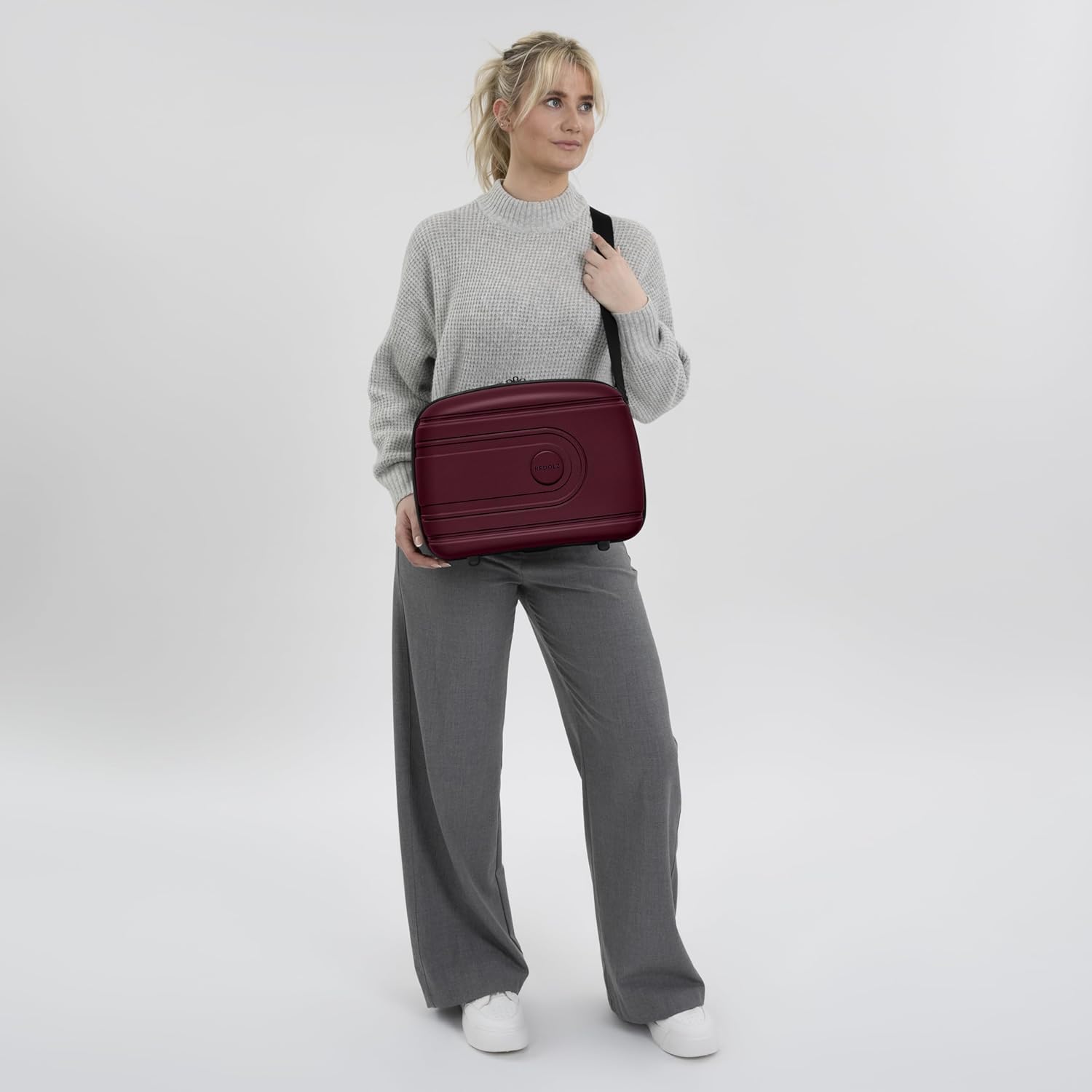 Trousse de beauté bordeaux : l'alliée parfaite pour les femmes élégantes en déplacement – Image 7