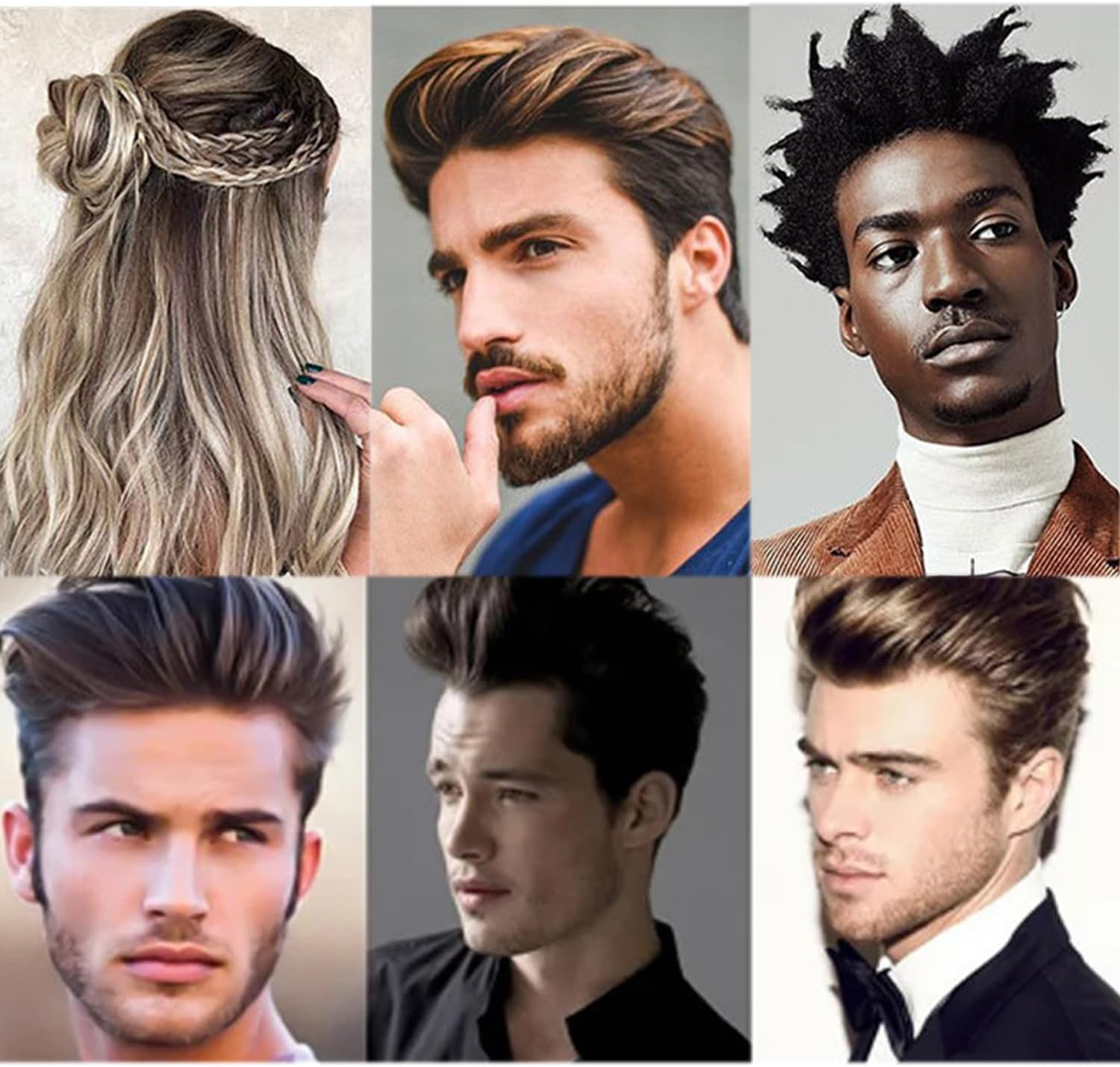 Peigne 3 en 1 pour hommes : l'outil essentiel pour un coiffage élégant et antistatique – Image 5