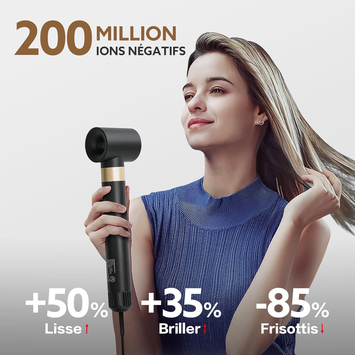 Brosse Soufflante 5 en 1 : Séchage Rapide et Volume – Image 3