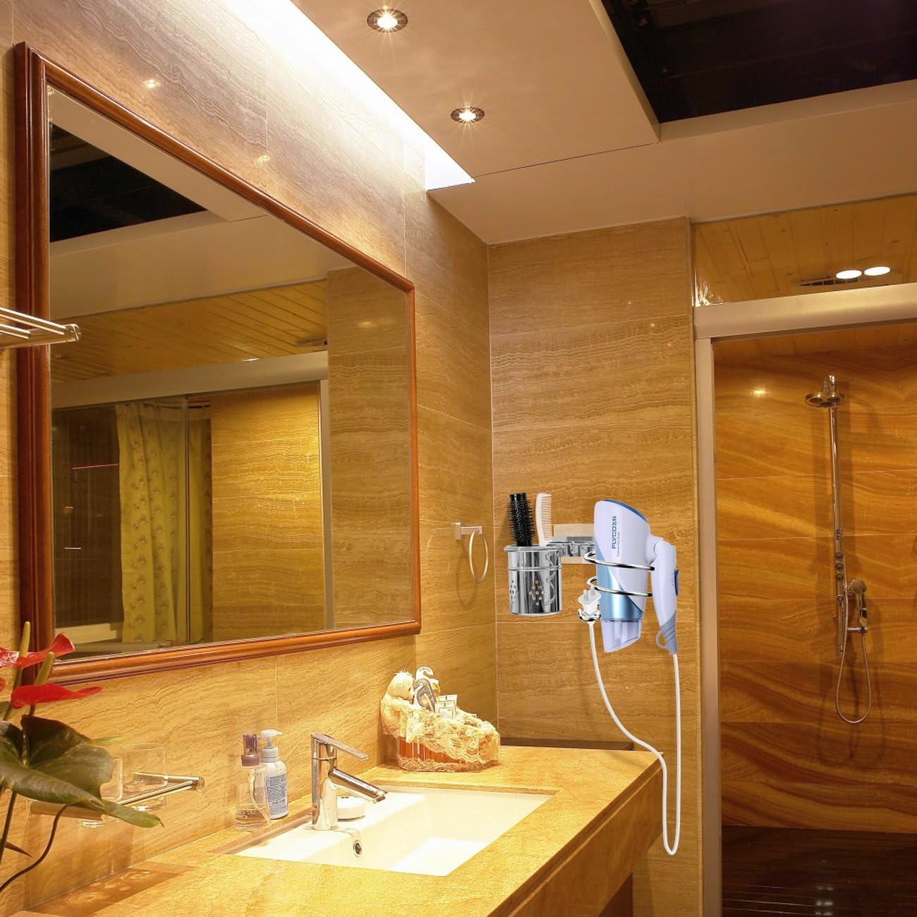 Support Magique pour Sèche-Cheveux : Rangement Pratique! – Image 8