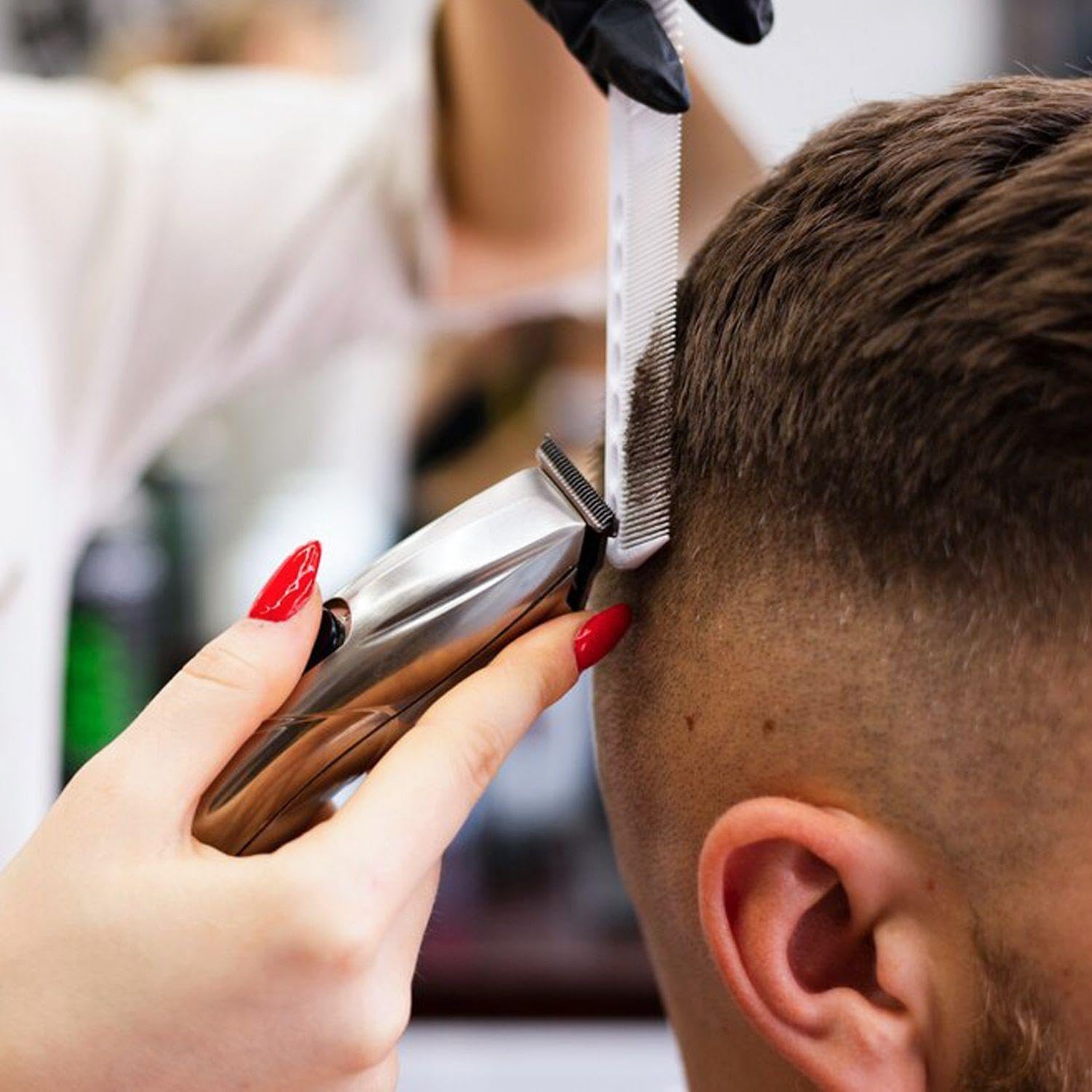 Peignes à dents fines : ensemble de 4 peignes portables pour une coiffure parfaite à domicile – Image 4