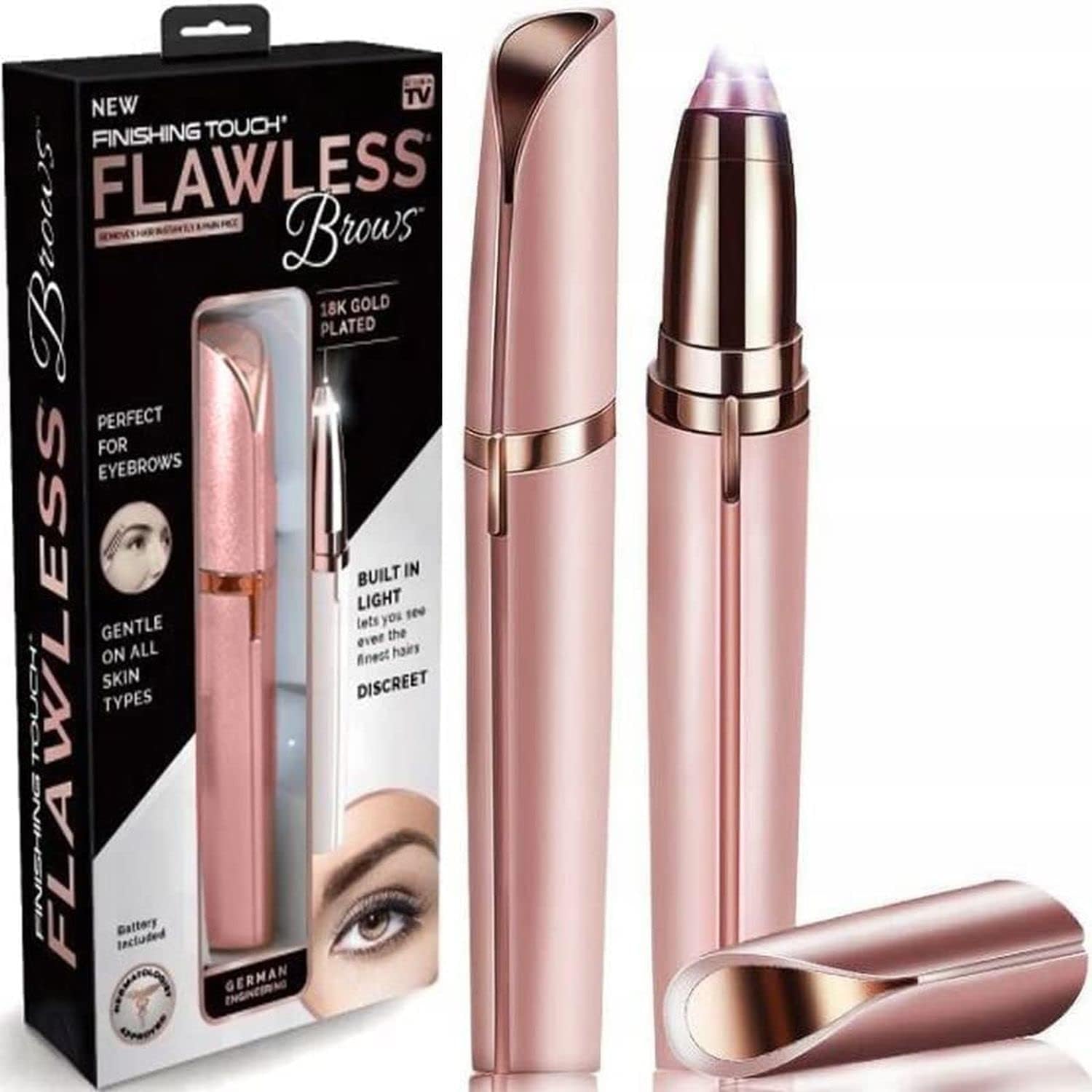Rasoir à sourcils sans douleur : la tondeuse électrique idéale pour les femmes en quête de perfection
