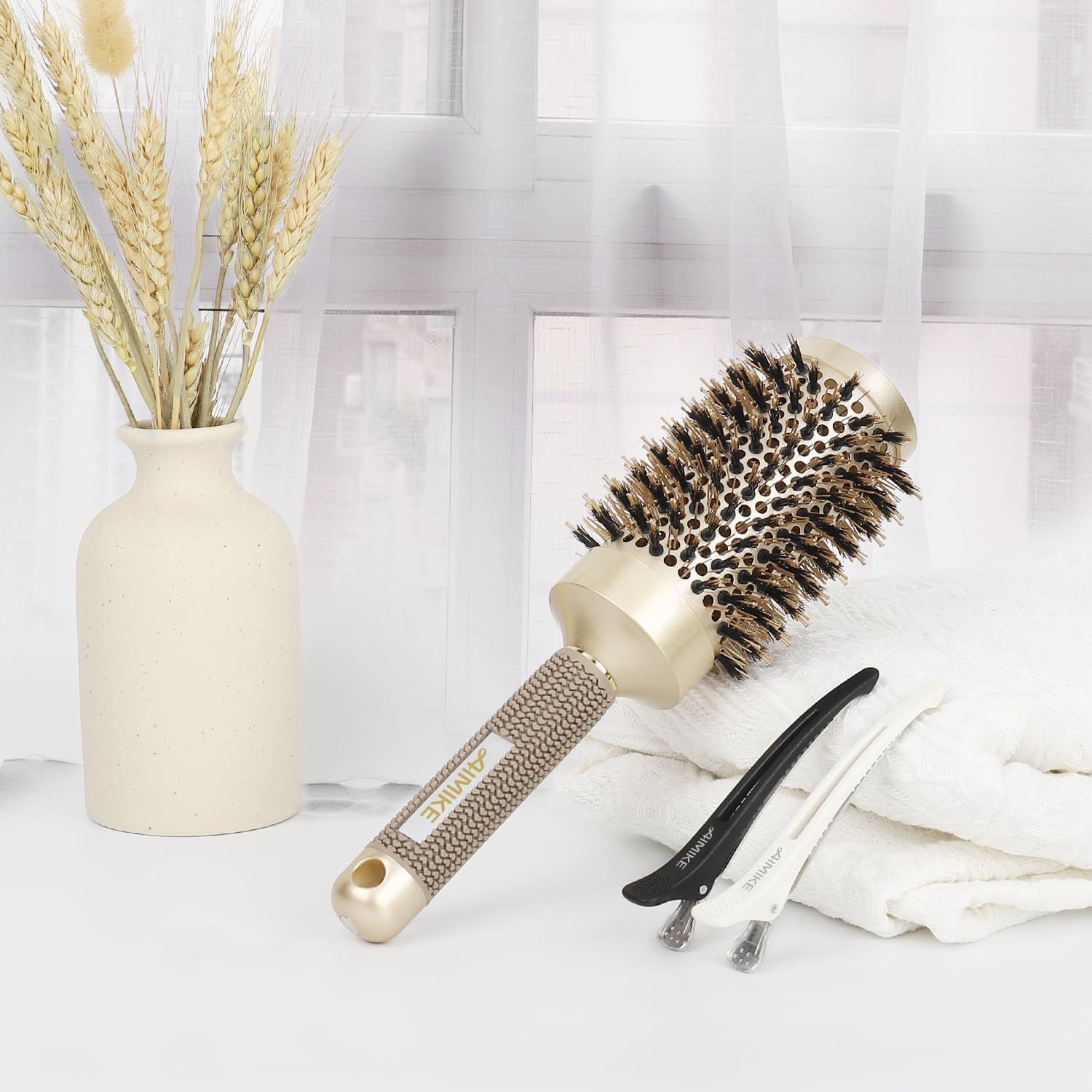 Brosse brushing professionnelle : pour femmes et hommes, améliorez votre texture et brillance – Image 9