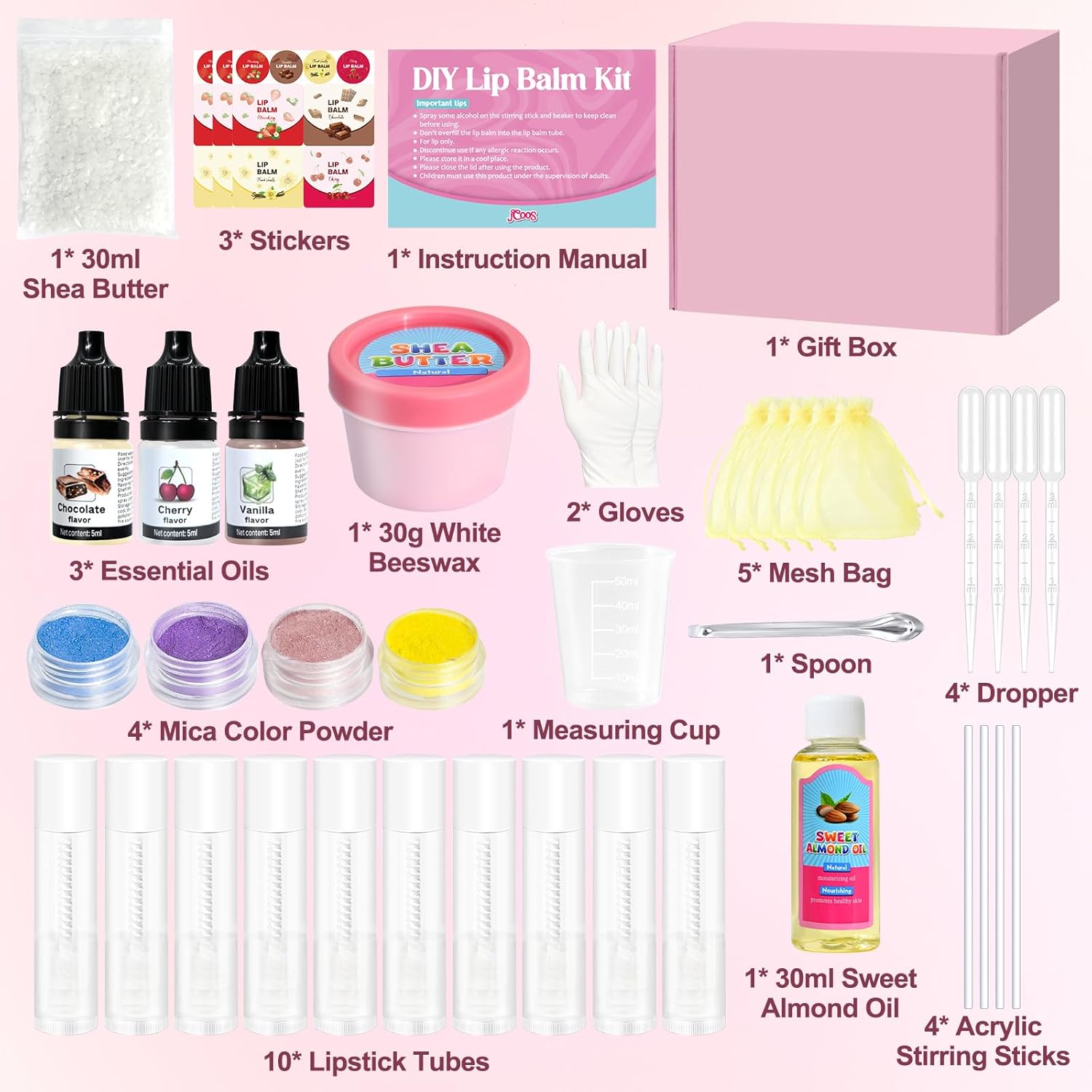 Kit de fabrication de gloss : une expérience créative pour les filles passionnées de maquillage – Image 2