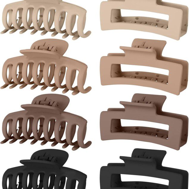 Pince à Cheveux Crabe: Élégance et Couleurs Variées