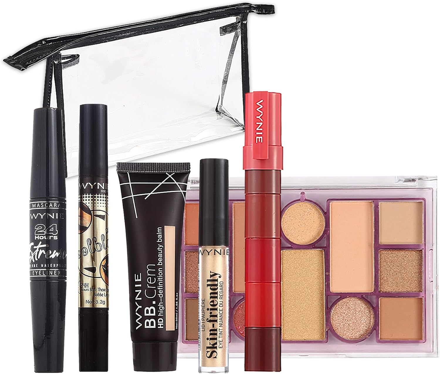 Kit de maquillage pour débutants : ensemble complet et portable, idéal pour un premier maquillage réussi