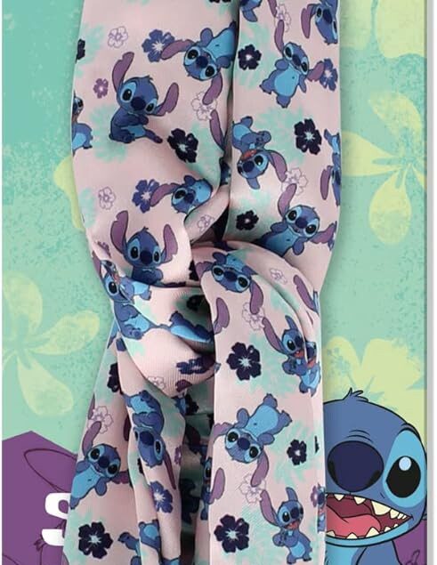 Bandeau cheveux effet satin Lilo & Stitch : accessoire mode pour filles, femmes et enfants Respecte votre fibre capillaire tout en ajoutant une touche d'élégance à vos coiffures