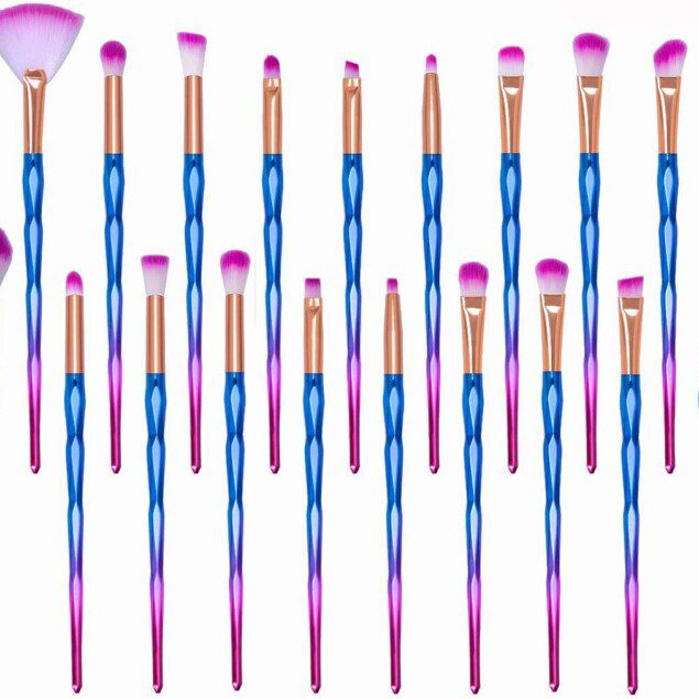 Pinceaux maquillage : kit de 20 pièces pour un teint parfait et un regard éclatant