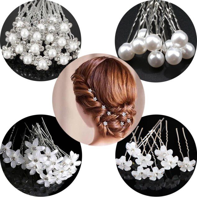 Épingles à cheveux de mariage : 20 accessoires élégants pour sublimer les coiffures des demoiselles d'honneur
