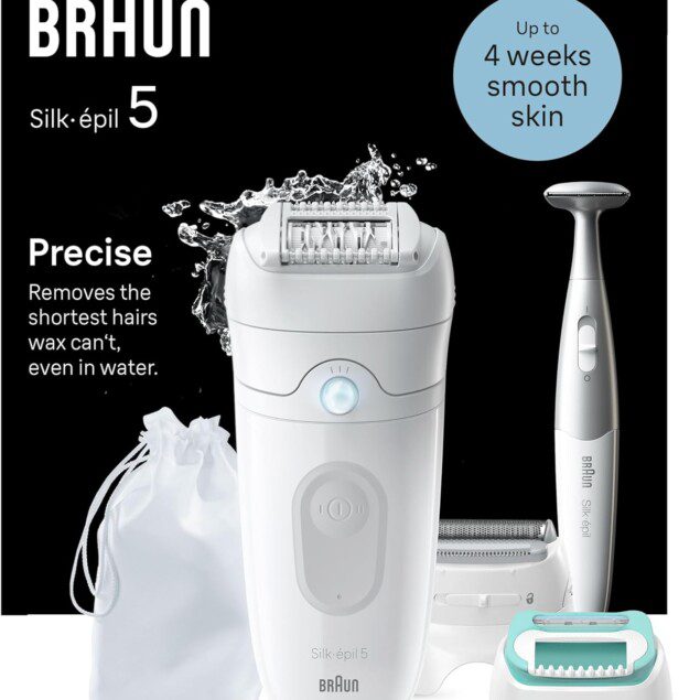 Épilateur Électrique Braun Silk-épil 5 pour Femmes - Peau Douce