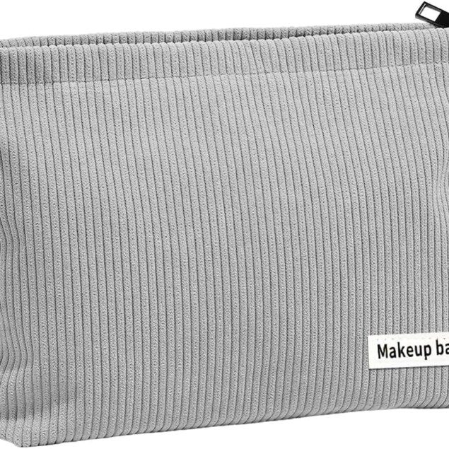 Petite pochette maquillage multifonctionnelle : l’accessoire idéal pour les femmes en voyage Optez pour un sac à cosmétiques à glissière élégant et imperméable pour un quotidien organisé