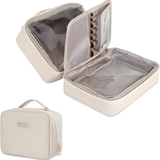 Trousse de toilette grande capacité : l'accessoire essentiel pour femmes et hommes en voyage