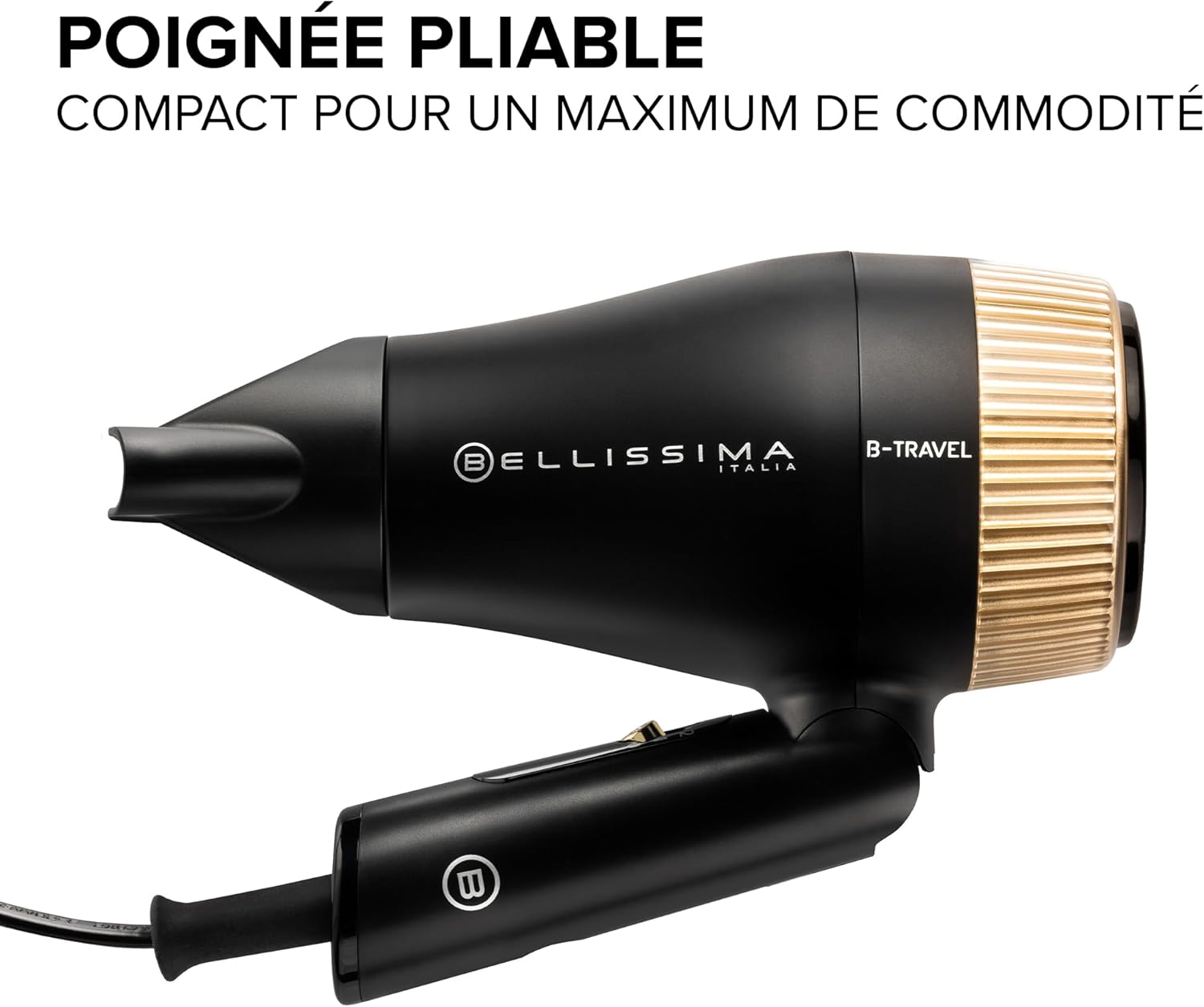 Sèche-cheveux de voyage compact : l'allié idéal pour les globetrotteuses en quête de style – Image 3
