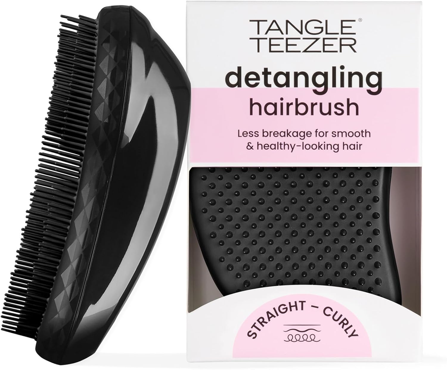 Brosse à cheveux démêlante originale : idéale pour tous types de cheveux, réduit la casse et élimine les nœuds