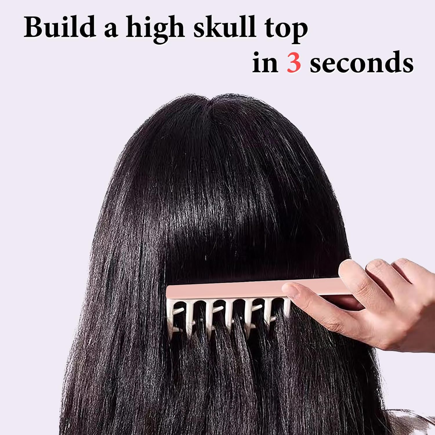 Peigne à dents larges en bois de cerf : l'outil idéal pour hommes et femmes souhaitant sublimer leurs cheveux bouclés à domicile – Image 4