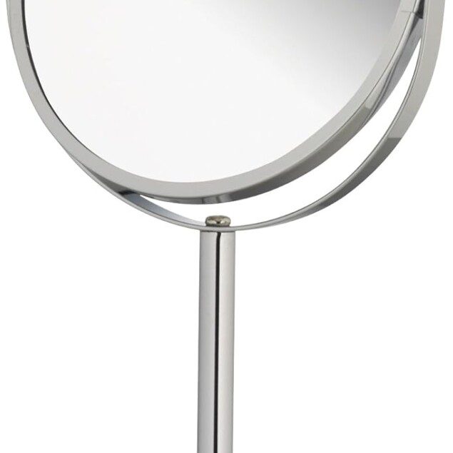 Miroir cosmétique sur pied double face : idéal pour un maquillage parfait et un rasage précis