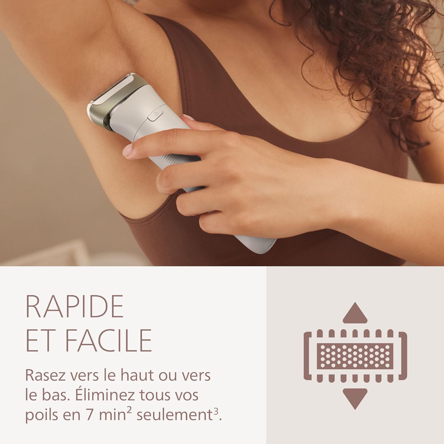 Philips Lady Shaver 8000 - Épilation douce pour femmes – Image 8