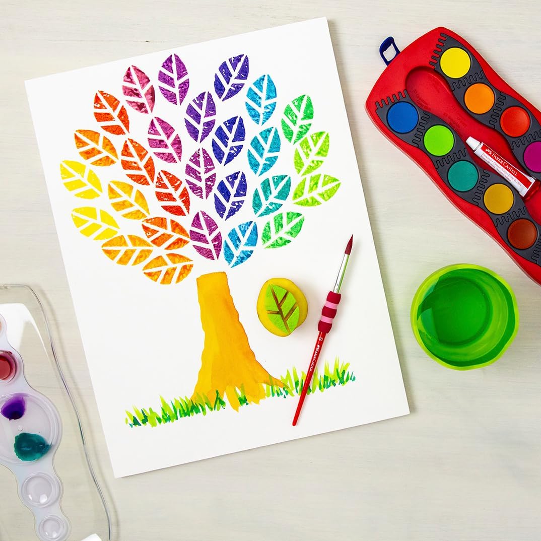 Pinceaux à manche souple pour artistes : maîtrisez la technique pastel avec ce set de 4 pièces – Image 6