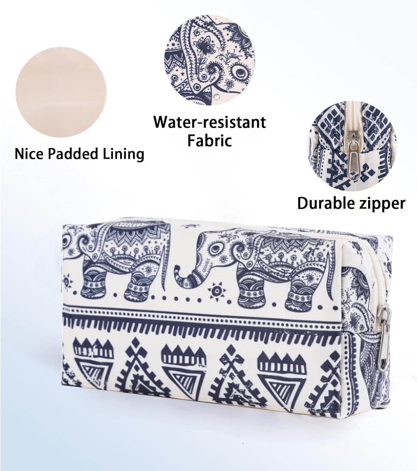 Petite trousse de maquillage élégante pour femme : parfaite pour le sac à main et les voyages – Image 5